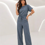 Conjunto Feminino Casual Bia Marrant Cinza