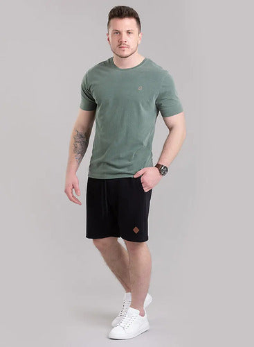 Kit 3 Camisetas Básicas Lisa Algodão Confortável Casual Top