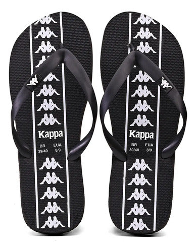 Chinelo Kappa Beach Adulto Unissex Em Borracha