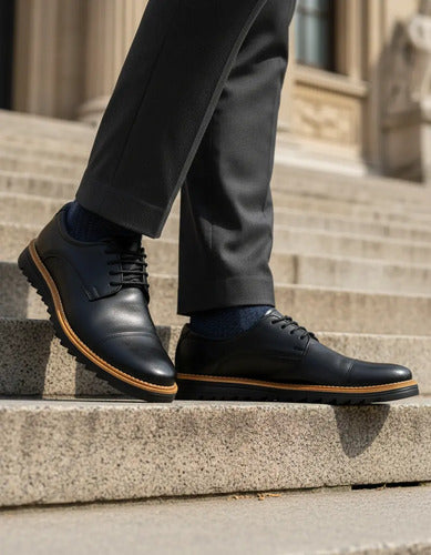 Sapato Social Masculino Oxford Moderno Qualidade Confortável