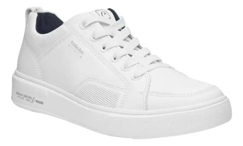 Sapatênis Pegada Couro Masculino -
