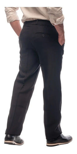 Calça Social Masculina Oxford Tradicional Tecido