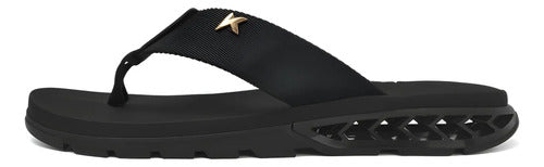 Sandália Kenner Rakka Conforto Extremo Black Envio Imediato