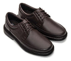 Sapato Masculino Ortopédico De Couro Legítimo Comfort Shoes