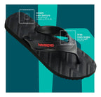 Chinelo Havaianas Track Waves Masculino Preta Original