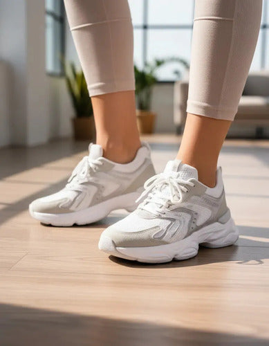 Tenis Feminino Chunky Ramarim Casual Conforto Original
