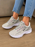 Tênis Header Run - Conforto E Estilo Casual Tenis Caminhada