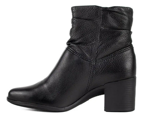 Bota Bottero Couro Legitimo Ziper Calce Facil Envio Rapido