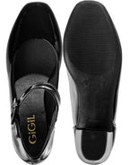 Scarpin Salto Grosso Sapato Boneca Confort Sapato Retrô Moda