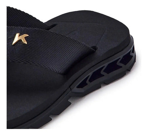 Sandália Kenner Rakka Conforto Extremo Black Envio Imediato