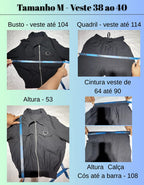 O Conjunto Alfaiataria Feminino Calça E Cropped Blusa Social