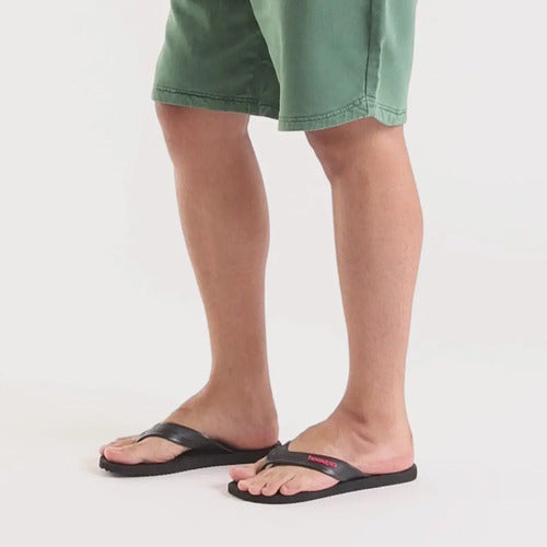 Chinelo Havaianas Track Waves Masculino Preta Original