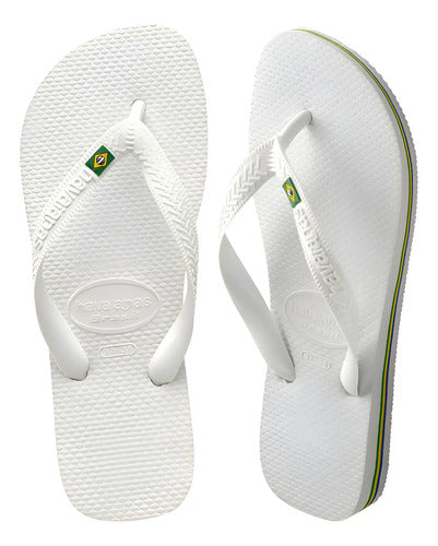 Chinelo Havaianas Brasil Logo Bandeira Original