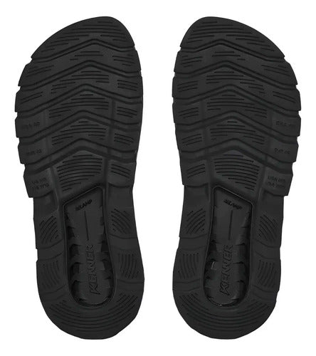 Sandália Kenner Rakka Conforto Extremo Black Envio Imediato