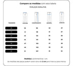 Calça Social Alfaiataria Masculina Malha Elastano Stretch