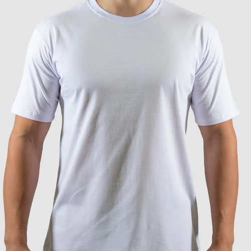 Kit 6 Camisetas Premium Brancas 100% Algodão Premium