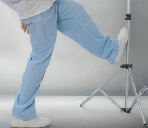 Calça Bag Masculina Jeans Balão Casual Moderna Estilo Larga