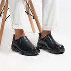 Sapato Masculino Couro  Anti Stress Ortopédico Comfort Shoes