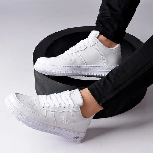 Tênis Urbano Dia A Dia Estilo Retrô Sneaker Runway Masculino