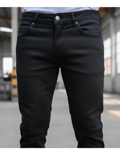 Calça Masculina Lycra Jeans Ou Sarja Slim A Pronta Entrega