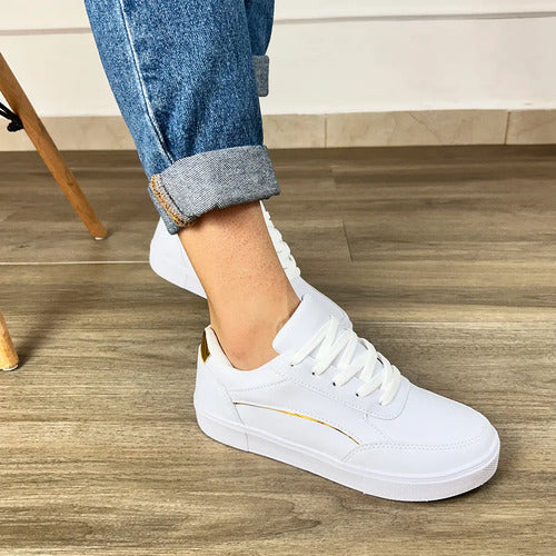Tenis Feminino Casual Leve Retrô Clássico Moda Confortavel
