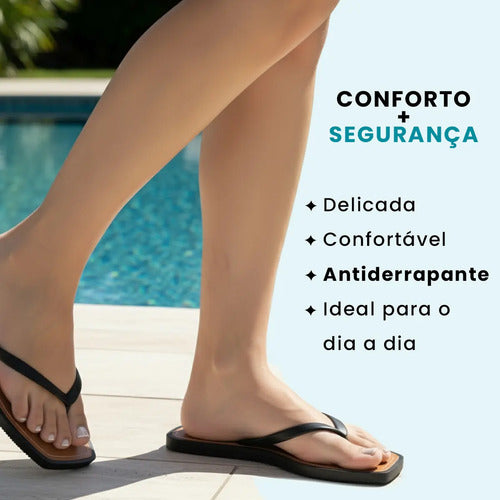 Chinelo De Dedo Rasteirinha Feminino Verão Super Leve