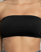 Cropped Tomara Que Caia Top Faixa De Malha Viscolycra