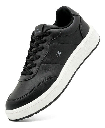Sapatênis Sandrini Ivory Masculino Casual Estilo Confortável