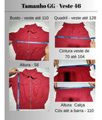 O Conjunto Alfaiataria Feminino Calça E Cropped Blusa Social