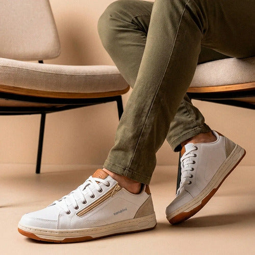 Sapatênis Rover Sandrini Masculino Ziper Elastico Leve