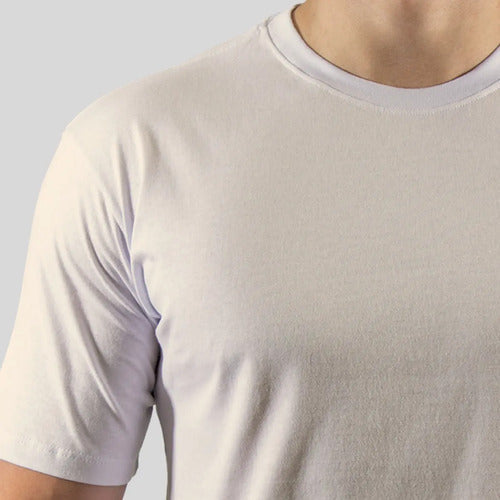 Kit 6 Camisetas Premium Brancas 100% Algodão Premium