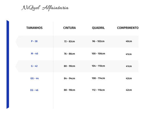 Short Alfaiataria Forrado Feminino Bermuda  Cintura Alta