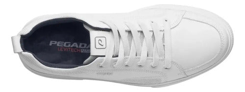Sapatênis Pegada Couro Masculino -