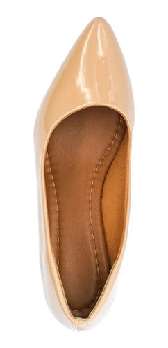 Scarpin Bico Fino Anna Karol Peeptoe Salto 6cm