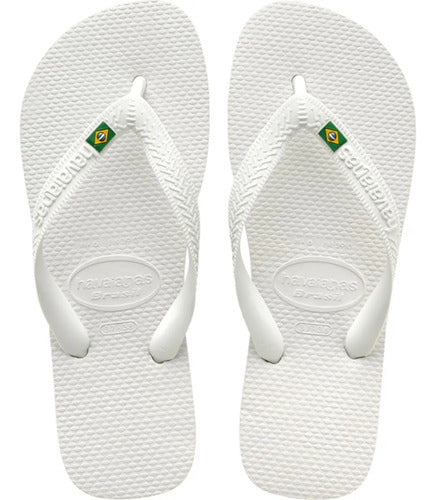 Chinelo Havaianas Brasil Logo Bandeira Original