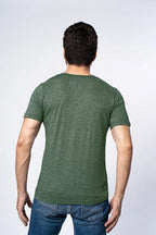 Kit 03 Camisetas Basica Gola V Masculinas Camisa Slim Fit Lisa