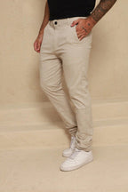 Calça Masculina De Sarja Premium Esporte Fino Bolso Faca