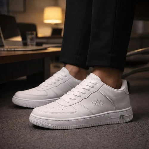 Tênis Urbano Dia A Dia Estilo Retrô Sneaker Runway Masculino
