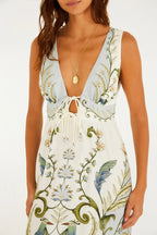 Vestido Longo Estampado Milena