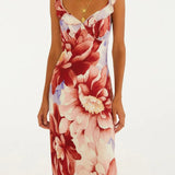 Vestido Longo Estampado Floral Doce