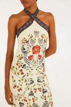 VESTIDO FARM MIDI SONHO DE MORANGO