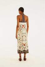 VESTIDO FARM MIDI SONHO DE MORANGO
