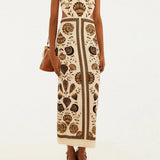 Vestido Midi Farm Sonho De Concha