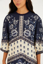 VESTIDO FARM TSHIRT BIG NARA