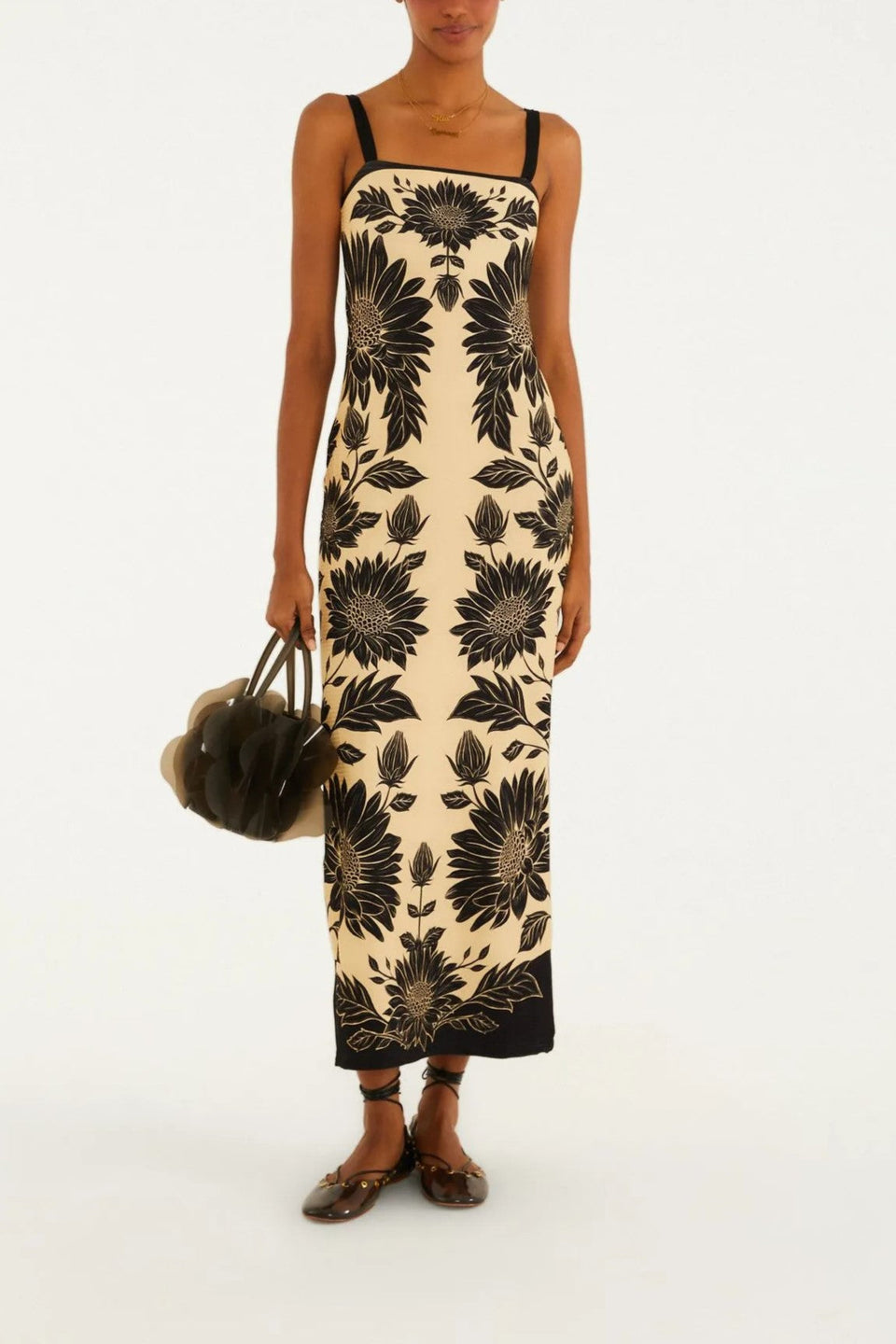 VESTIDO FARM MIDI MARIA LIA