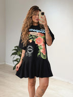 VESTIDO FARM CURTO MOLETOM