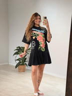 VESTIDO FARM CURTO MOLETOM