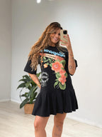 VESTIDO FARM CURTO MOLETOM