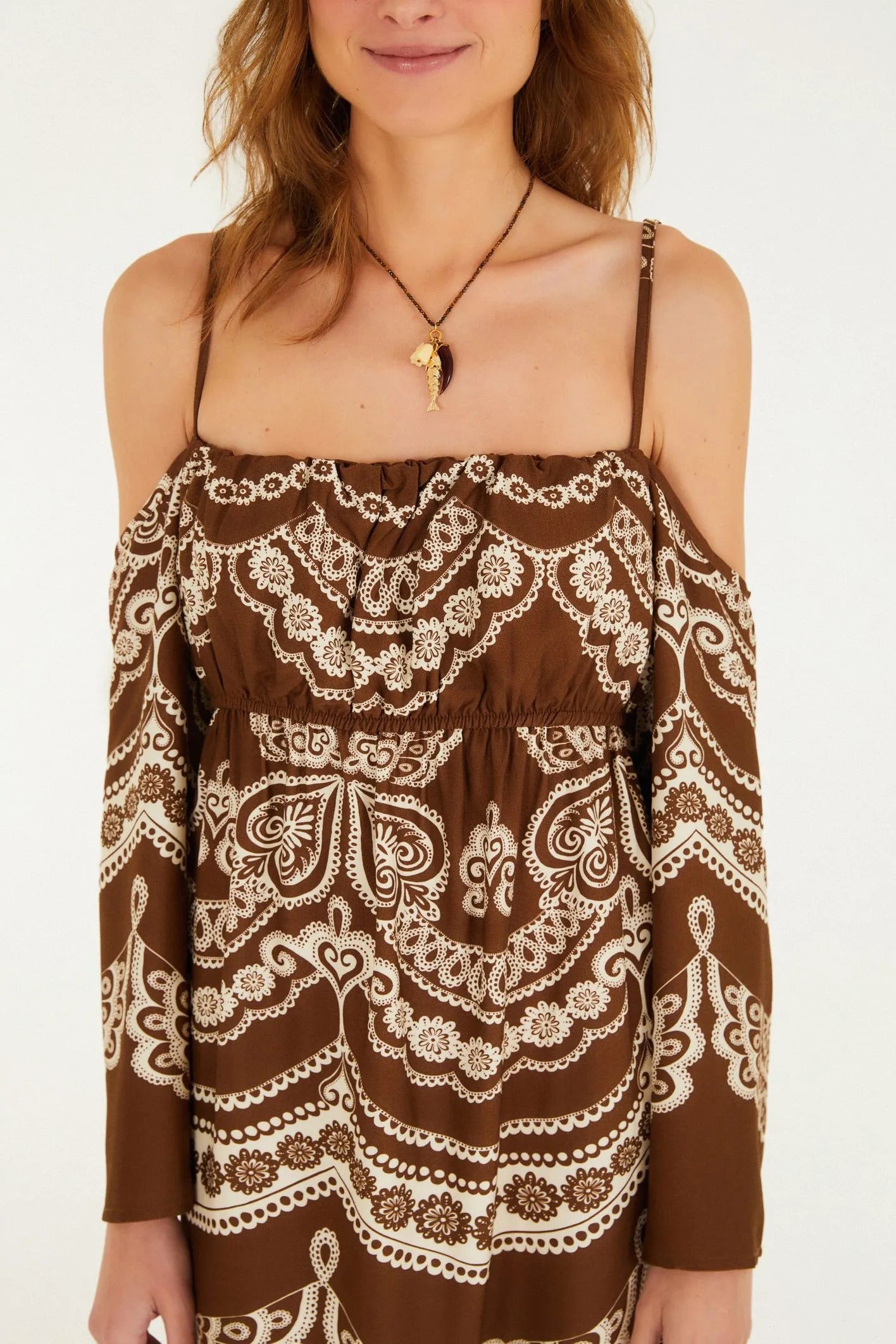 VESTIDO FARM CURTO NICOLE