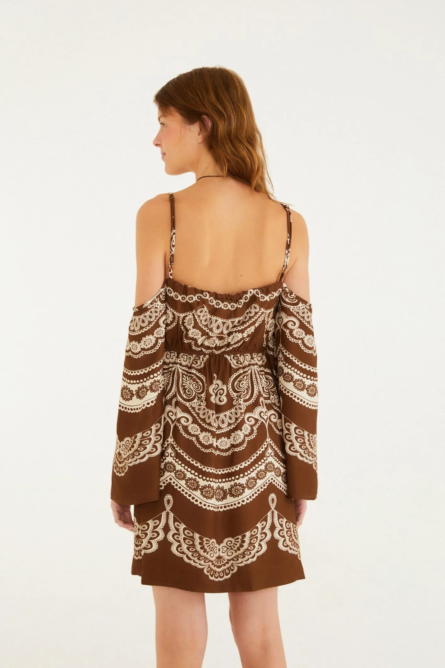 VESTIDO FARM CURTO NICOLE